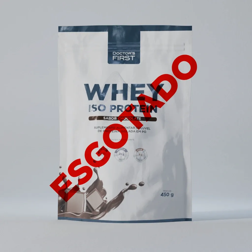 Whey Iso Protein Chocolate - 25g de Proteína e 6g de BCAA - 450g